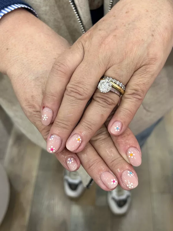 Réalisation — Fleurs pastel